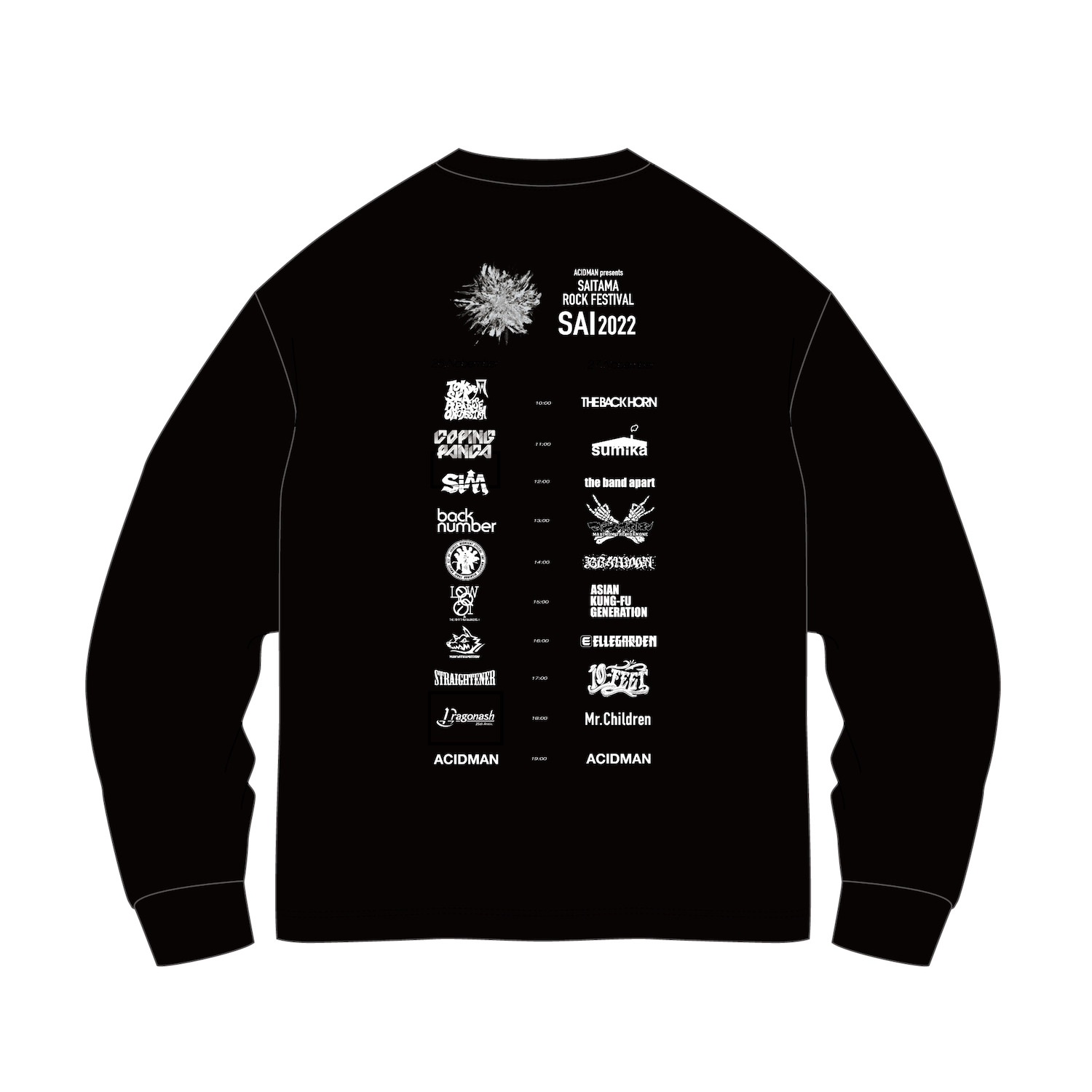 1030SAI2022キーヴィジュアルロンTee / black