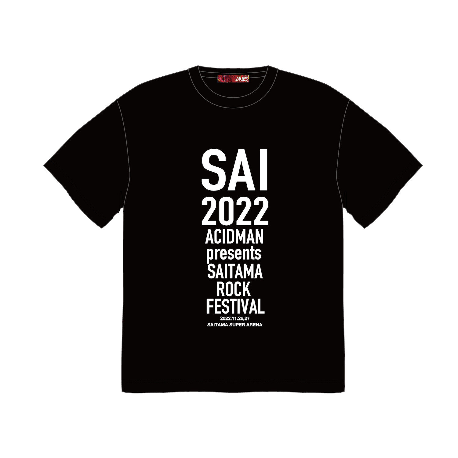 SAI2022ロゴTee / black表