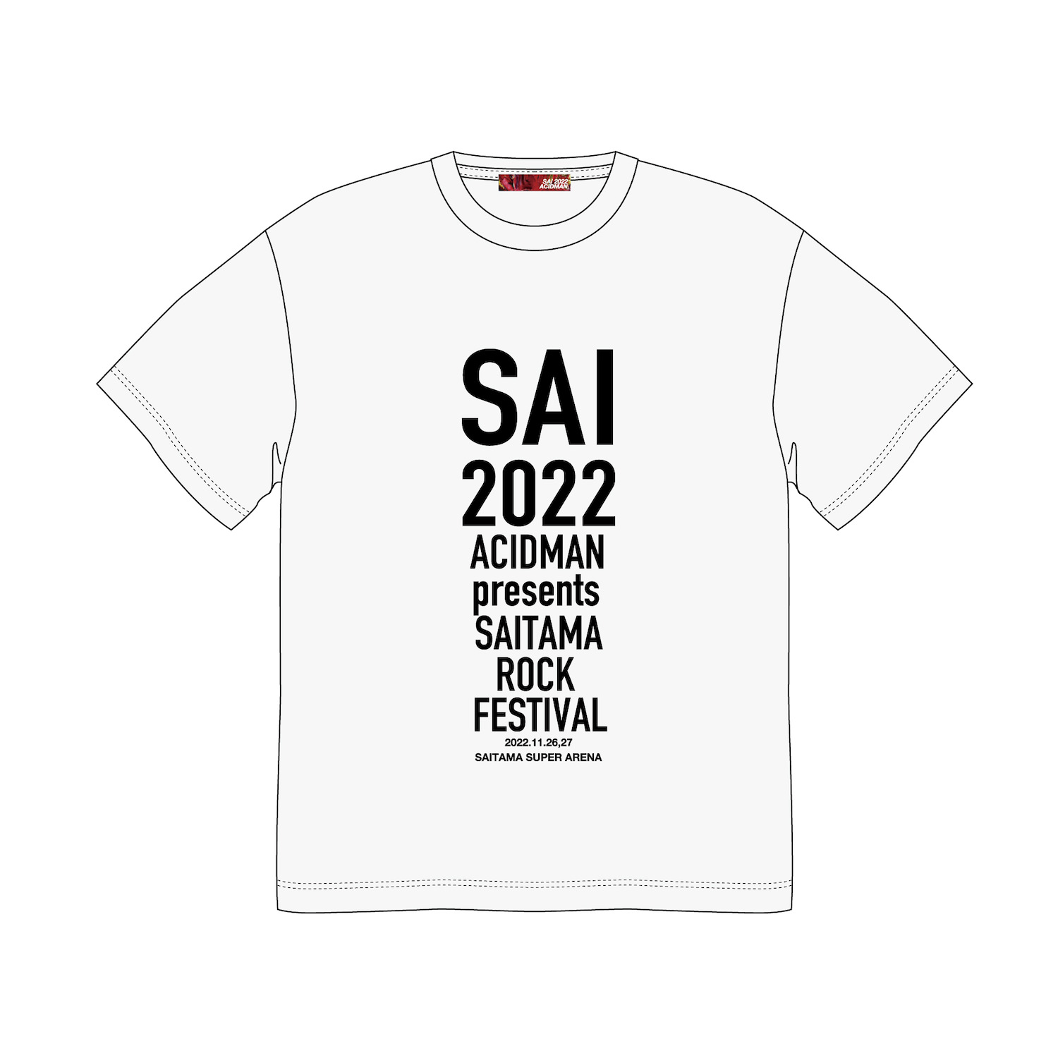 SAI2022ロゴTee / white